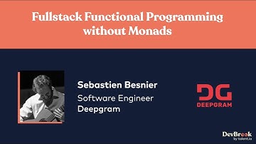 "Fullstack Functional Programming without Monads" by Sebastien Besnier - DevBreak 2021