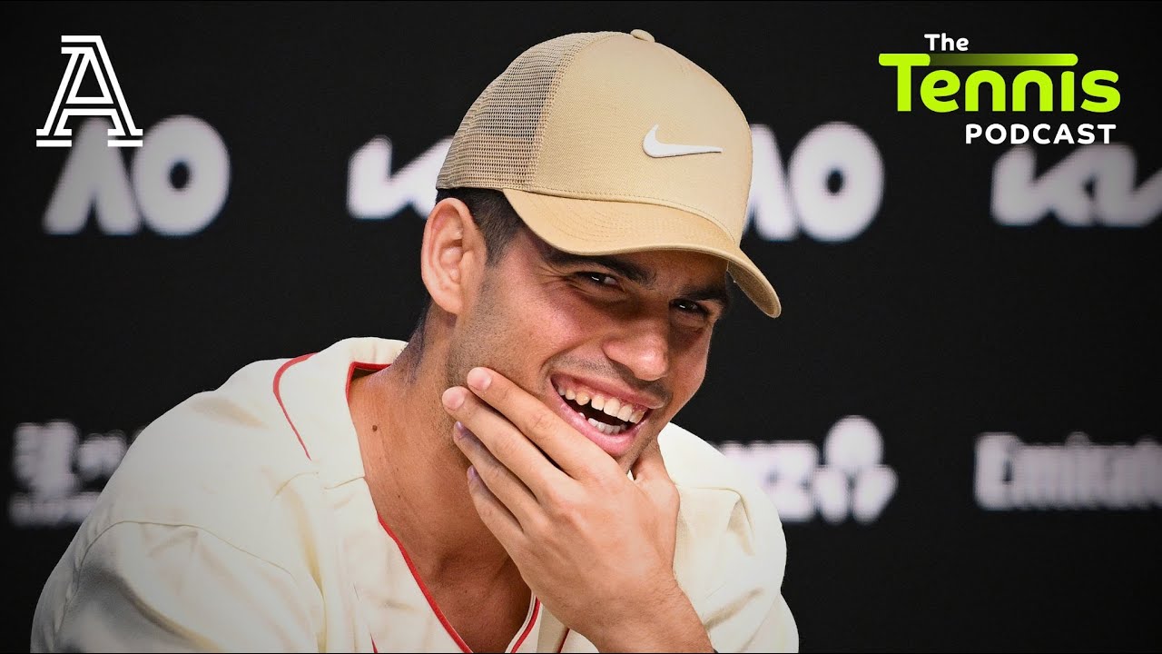 Aus Open Media Day - Alcaraz faces Ferrero questioning 