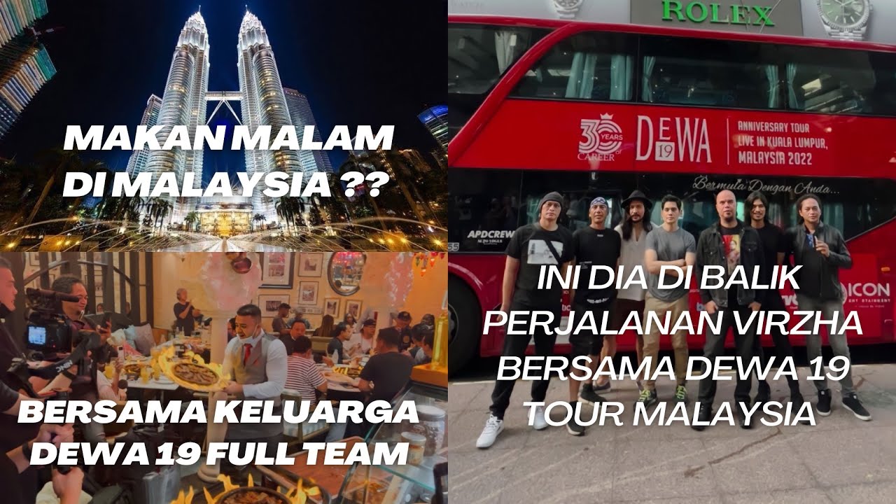 MOMEN LANGKA‼️DI BALIK PERJALANAN VIRZHA BERSAMA DEWA 19 TOUR MALAYSIA⁉️