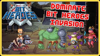 Bit Heroes Invasion: Mastering the Game Mode for Maximum Loot, XP, and Leaderboard Domination! screenshot 1