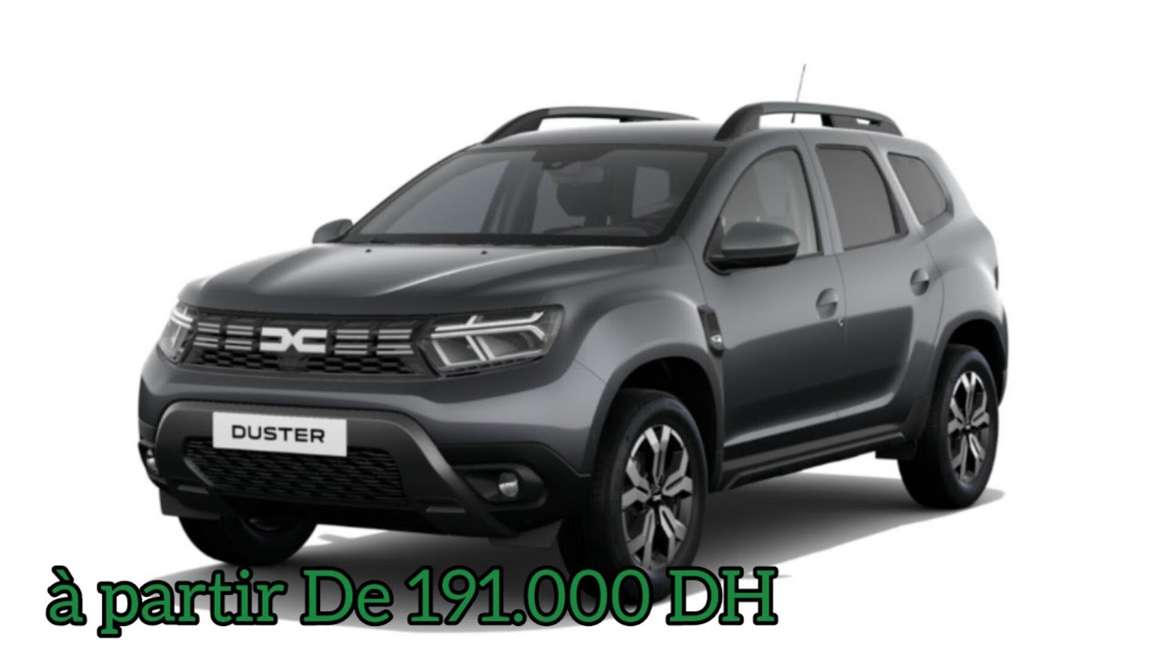 Nouvelle Dacia Duster 2023 Au Maroc  Intérieur, Extérieur, Off-Road 