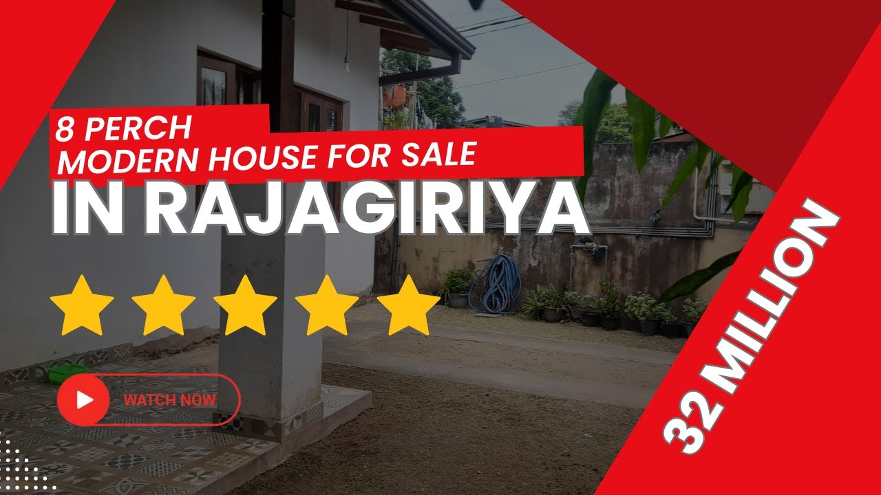 8 Perches Modern House for Sale in Rajagiriya | TrustPoint Realty SL