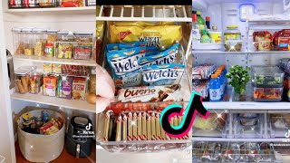 pantry and fridge restock tiktok compilation
