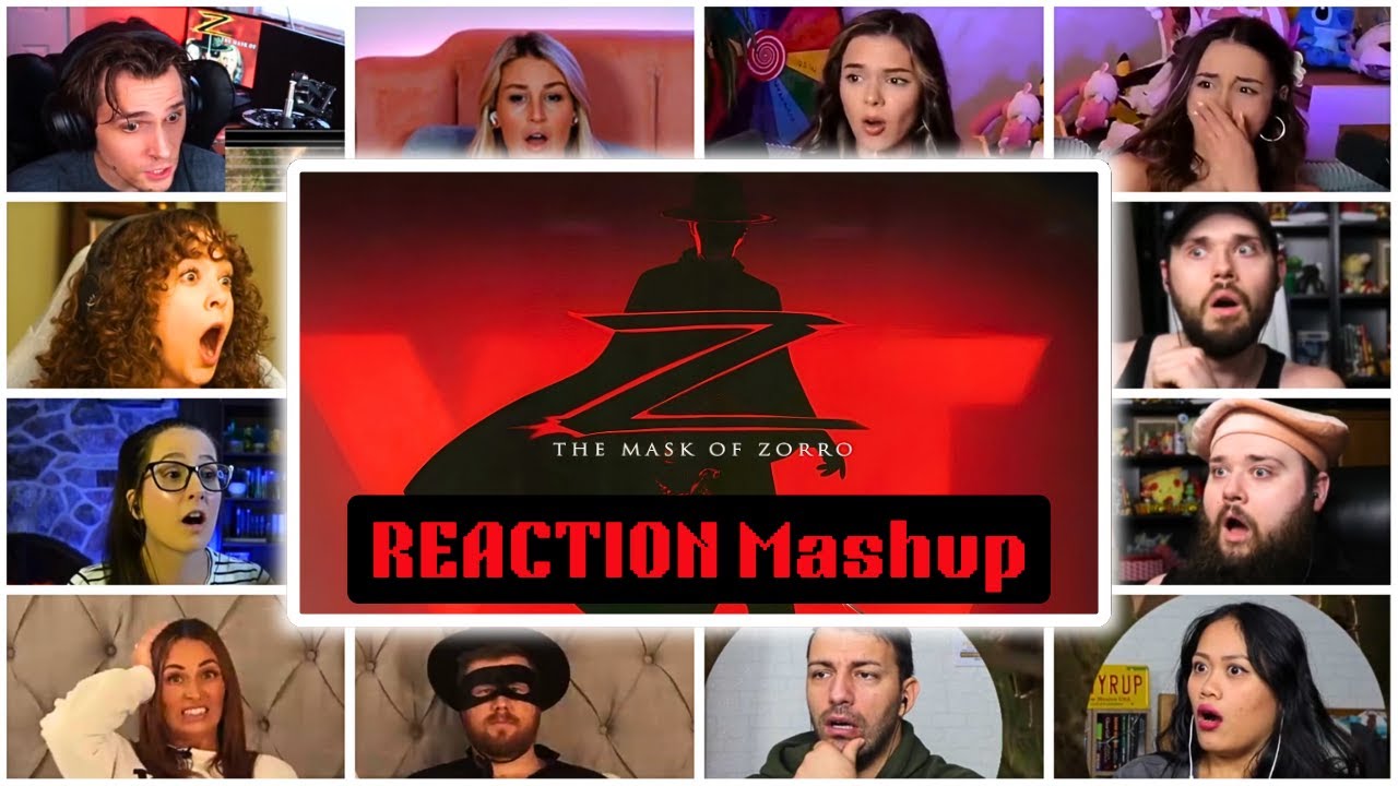 The Mask of Zorro (1998) - FULL MOVIE Reaction Mashup!