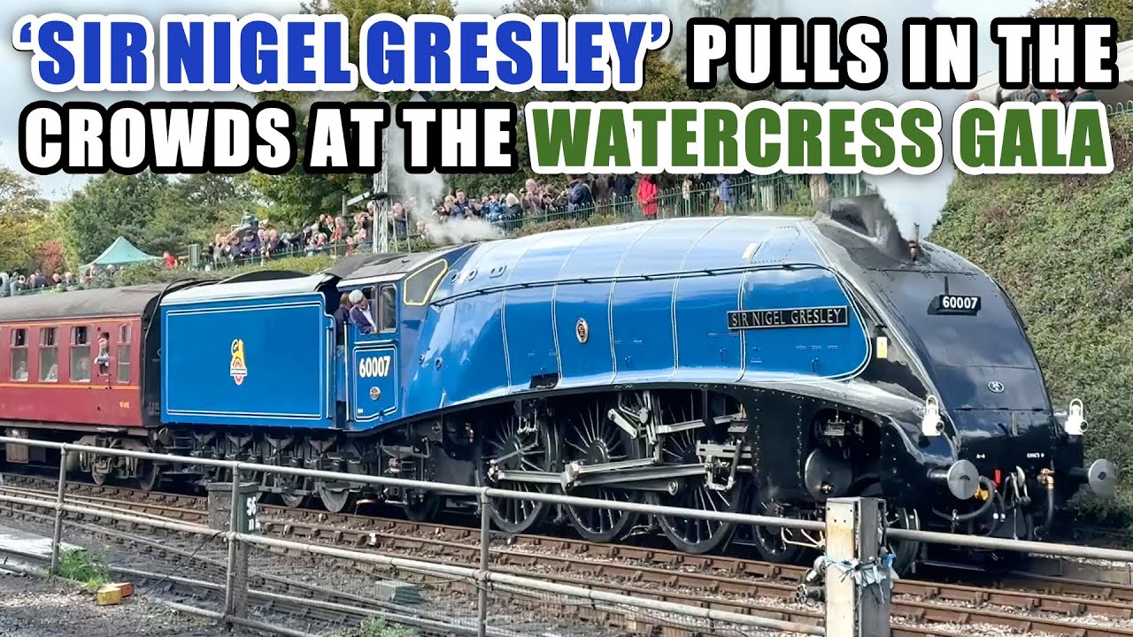 60007 ‘SIR NIGEL GRESLEY’ and DOUBLE BULLEIDS top the bill at the Watercress Autumn Gala! | 05.10.25