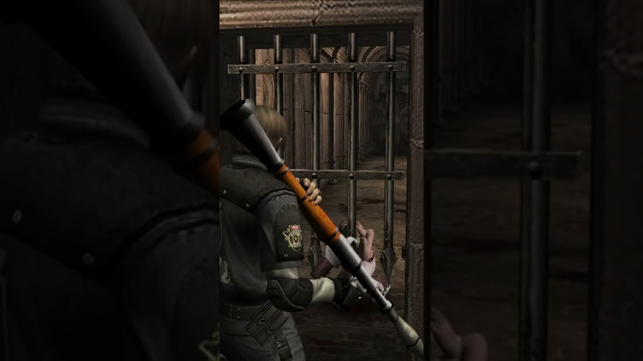 RESIDENT EVIL 4 INFINITE ROCKET LAUNCHER DRILL 