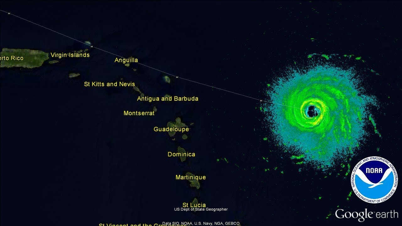 Irma NOAA P3 Radar Mission 7 Sep. 5, 2017 (Morning) YouTube
