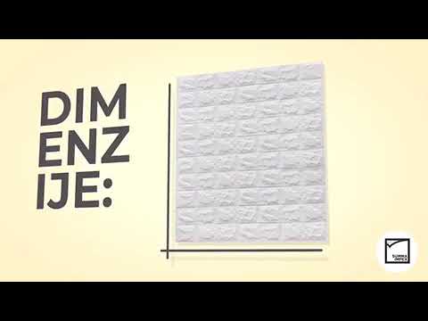 Video: Kako montirati zidne panele od umjetne cigle?