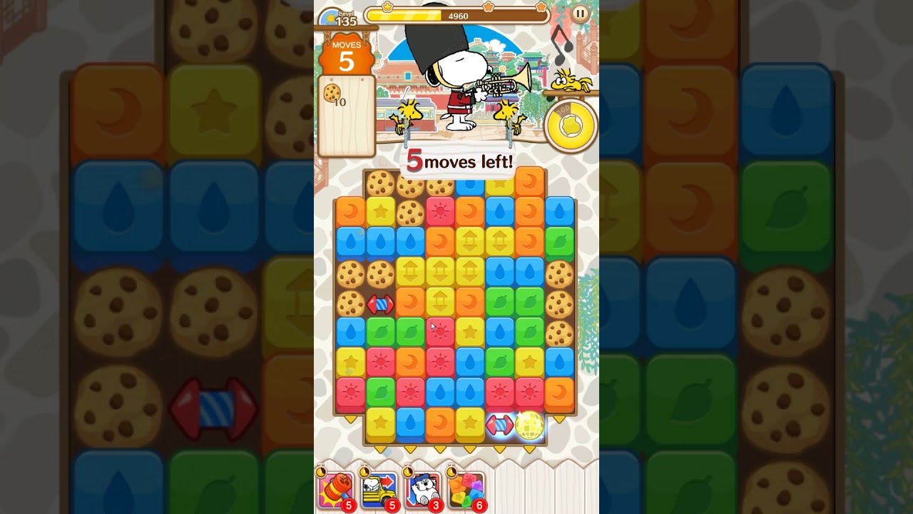 Snoopy Puzzle Journey level 135