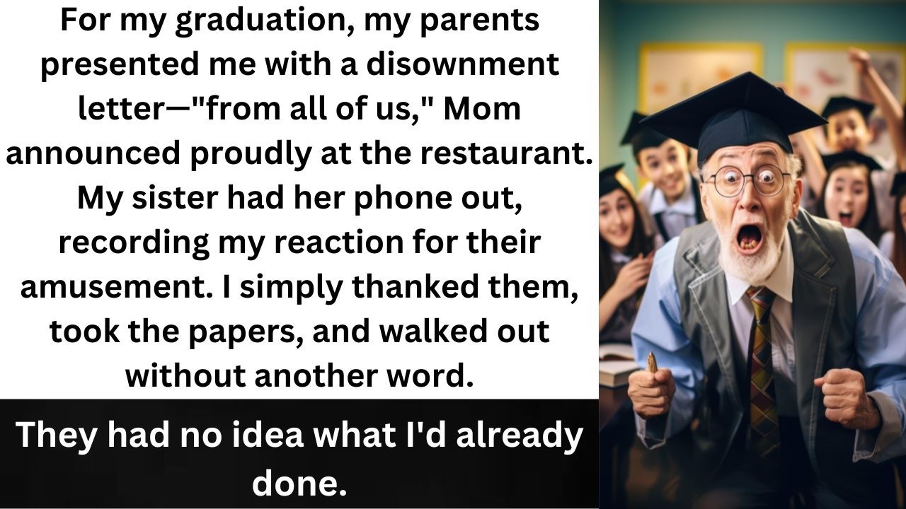 They Disowned Me at Graduation—Until a CEO Called My Name. Then They Panicked.
