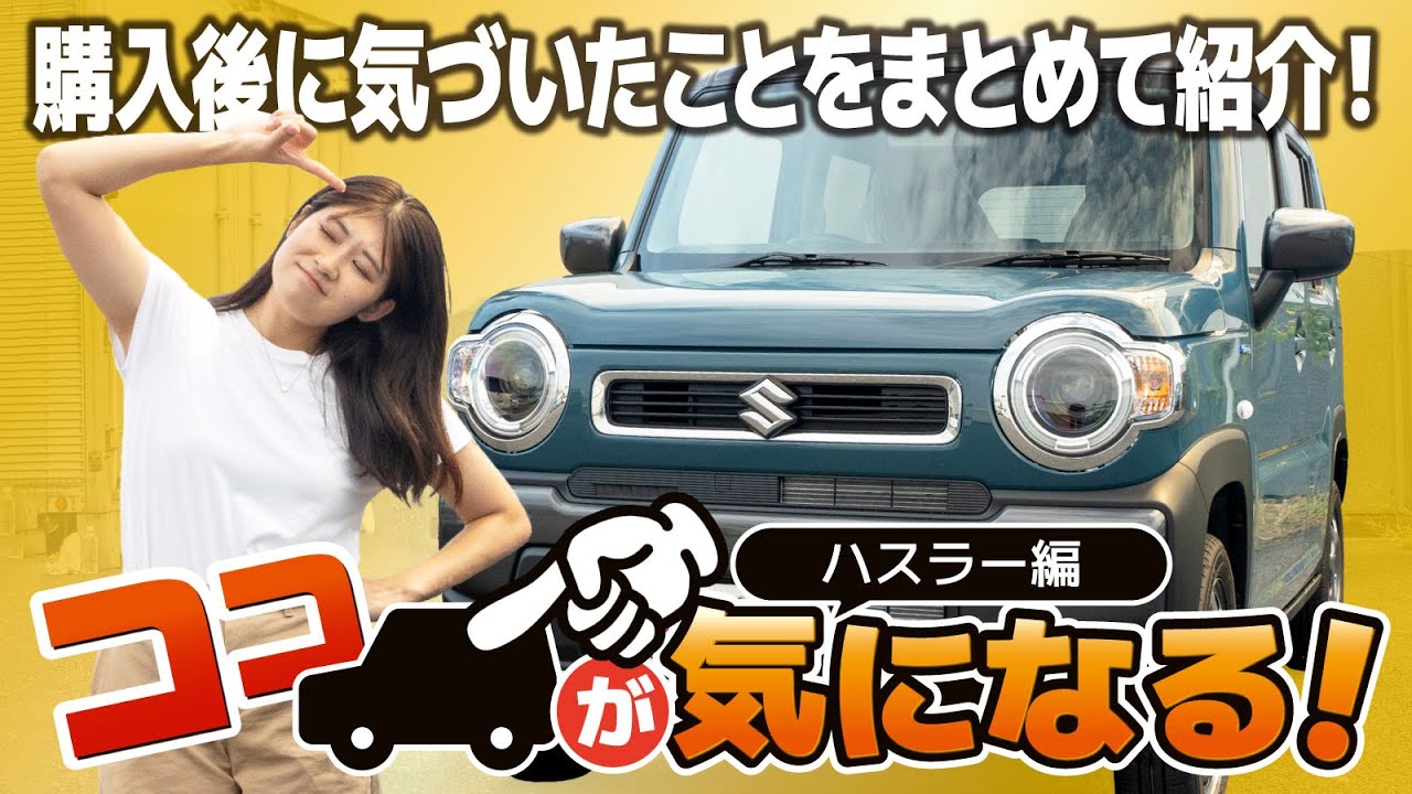 購入前にチェック！】ハスラーを買う前に知っておくべきポイント