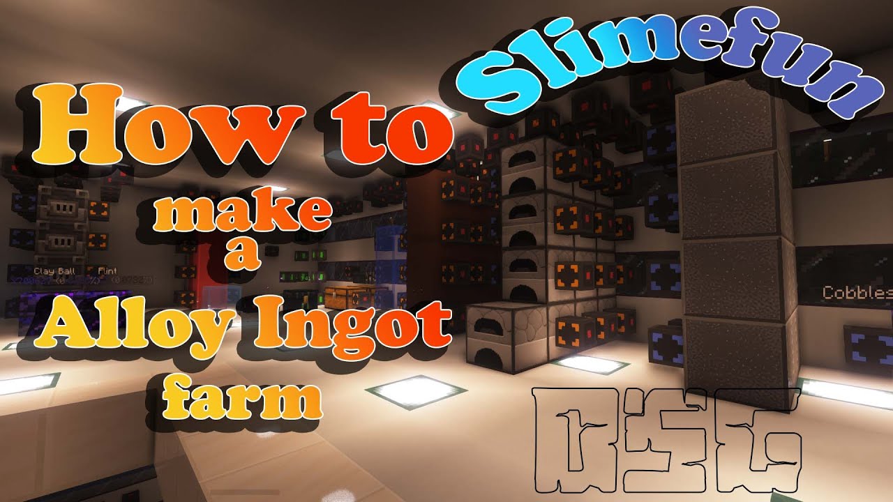 Alloy ingot automate කරමුතේ ? How to make a Reinforced Alloy Ingot