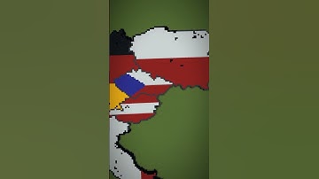 Medium Scale Czechoslovakia Revamped #czechia #slovakia #minecraft #europe #flag #map