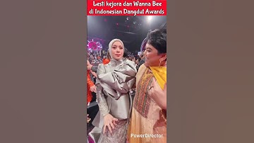 Lesti kejora bersama Wanna Bee kemarin di IDA 2025 #lestikejora #rizkybillar #leslar #lestibillar