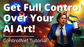 How to use ControlNet in your AI Art - Stable Diffusion Tutorial 2023