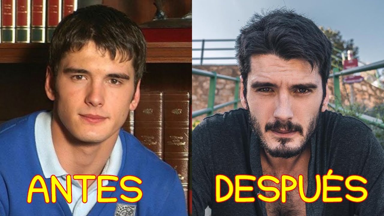 ANTES y DESPUES😱 Personajes de la serie EL INTERNADO!