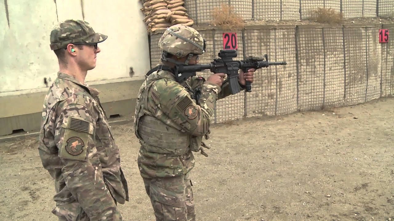 Bagram Defenders Stay Sharp on the Range