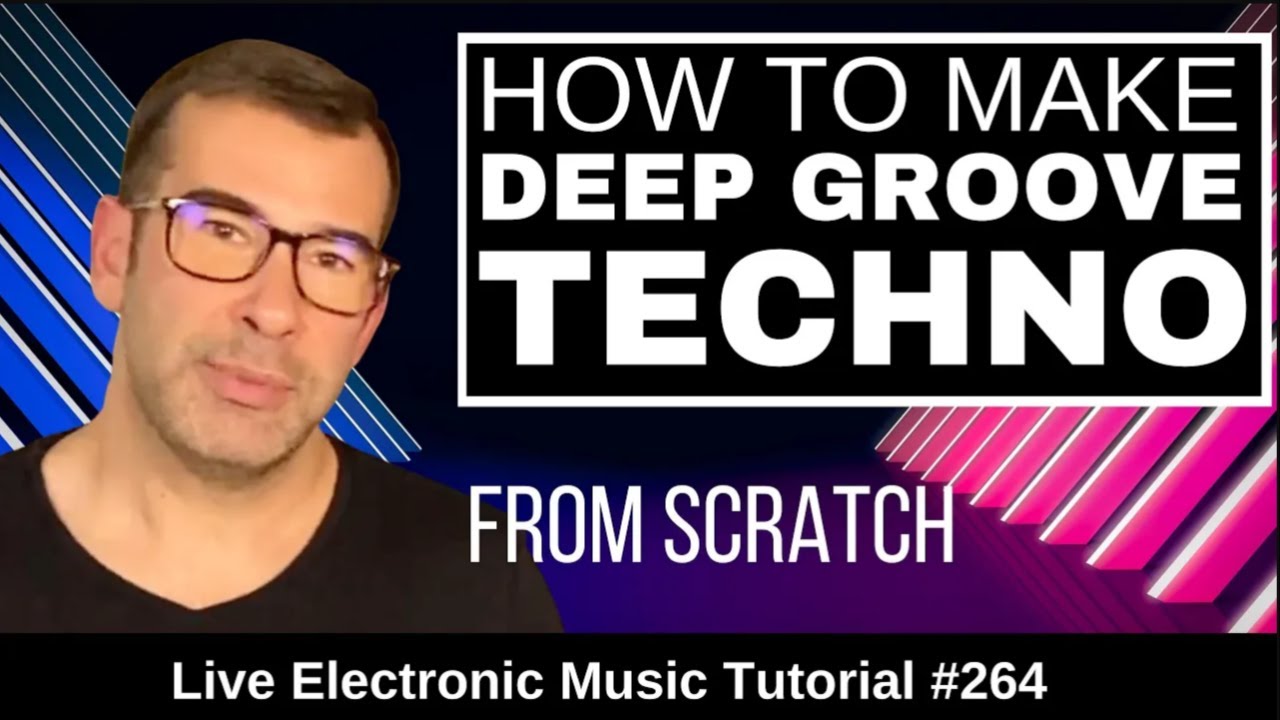 How to make Deep Groove Techno | Live Electronic Music Tutorial 264
