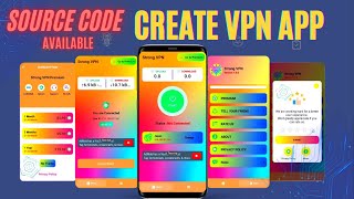 How to Create VPN App in Android Studio | Vpn App Kaise Banaye | How To Make VPN App In Android Earn screenshot 2