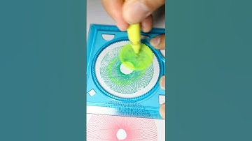 Do you know how many triangles were drawn? #spirograph #satisfying #shorts