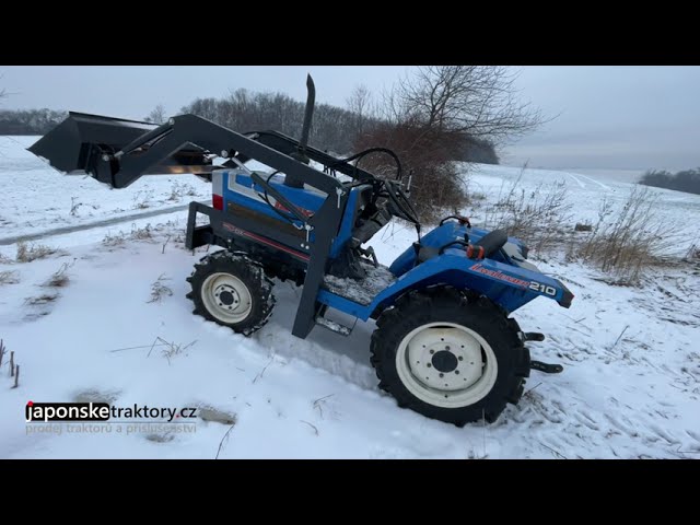 PRODÁNO - ISEKI TA210 LANDLEADER, diesel 4x4 manual nakladač - YouTube
