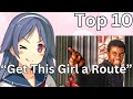 Top 10 visual novel girls that needed routes