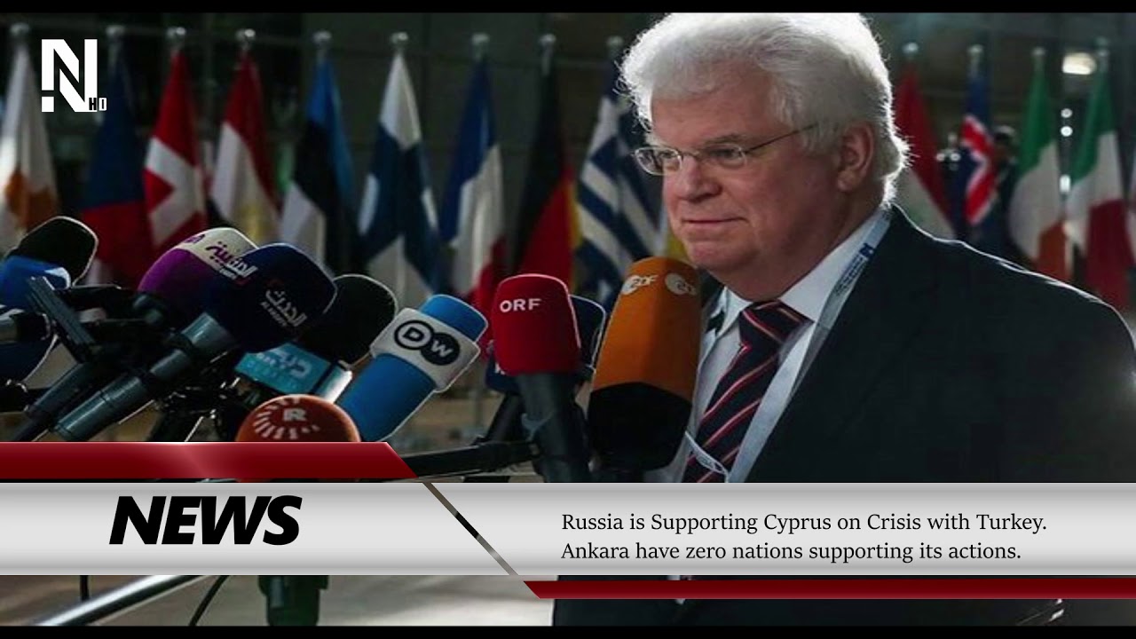 Russia condems Turkish actions in Cyprus, Says Russian Ambassador newspaper mockup