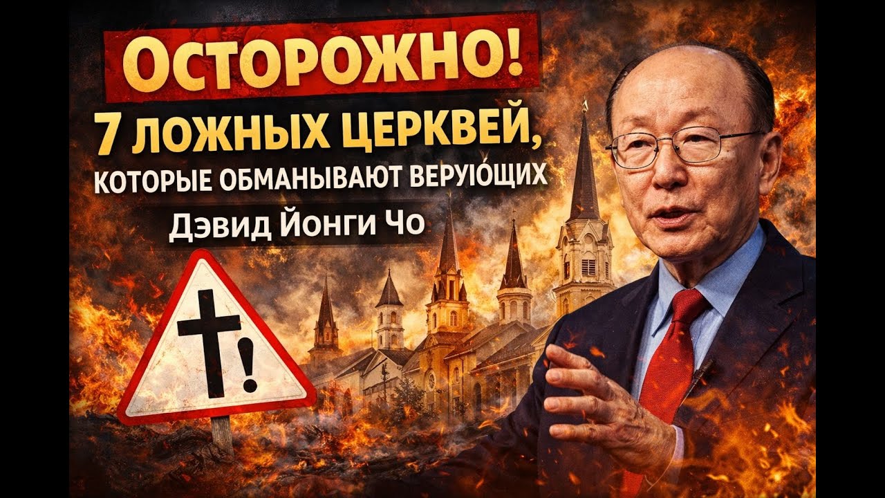 Осторожно! 7 ложных церквей, которые обманывают верующих - Дэвид Йонги Чо
