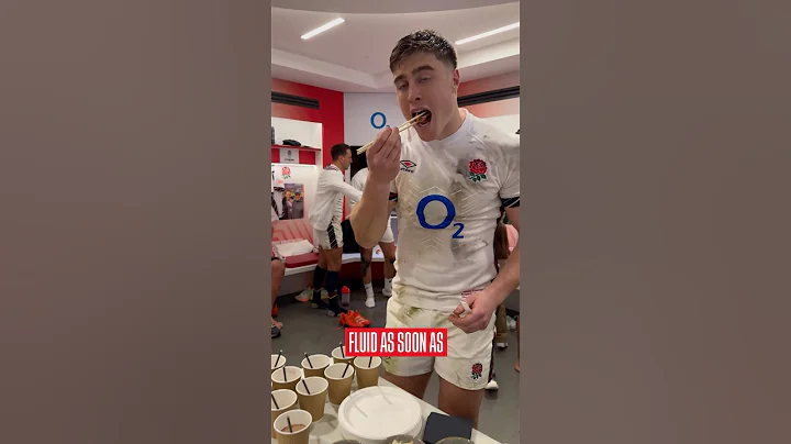 What do rugby players eat after a game? 🍱🍗 thumbnail