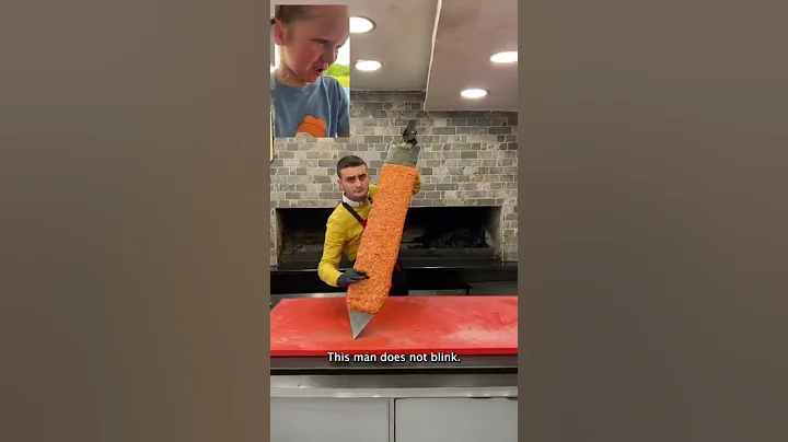 The World’s Biggest Shawarma?! #romeoeats #RomeyReacts #shorts #shawarma