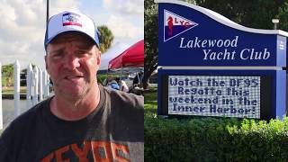 Dragon Flite 95 racing at Lakewood Yacht Club