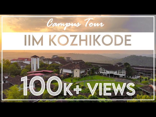 IIM Kozhikode campus tour - most beautiful Indian campus - parting gift from Class of 2021 (PGP 23)