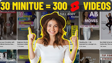 How I Made 300 YouTube Shorts in Just 30 MINUTES for a Faceless YouTube Channel With ChatGPT