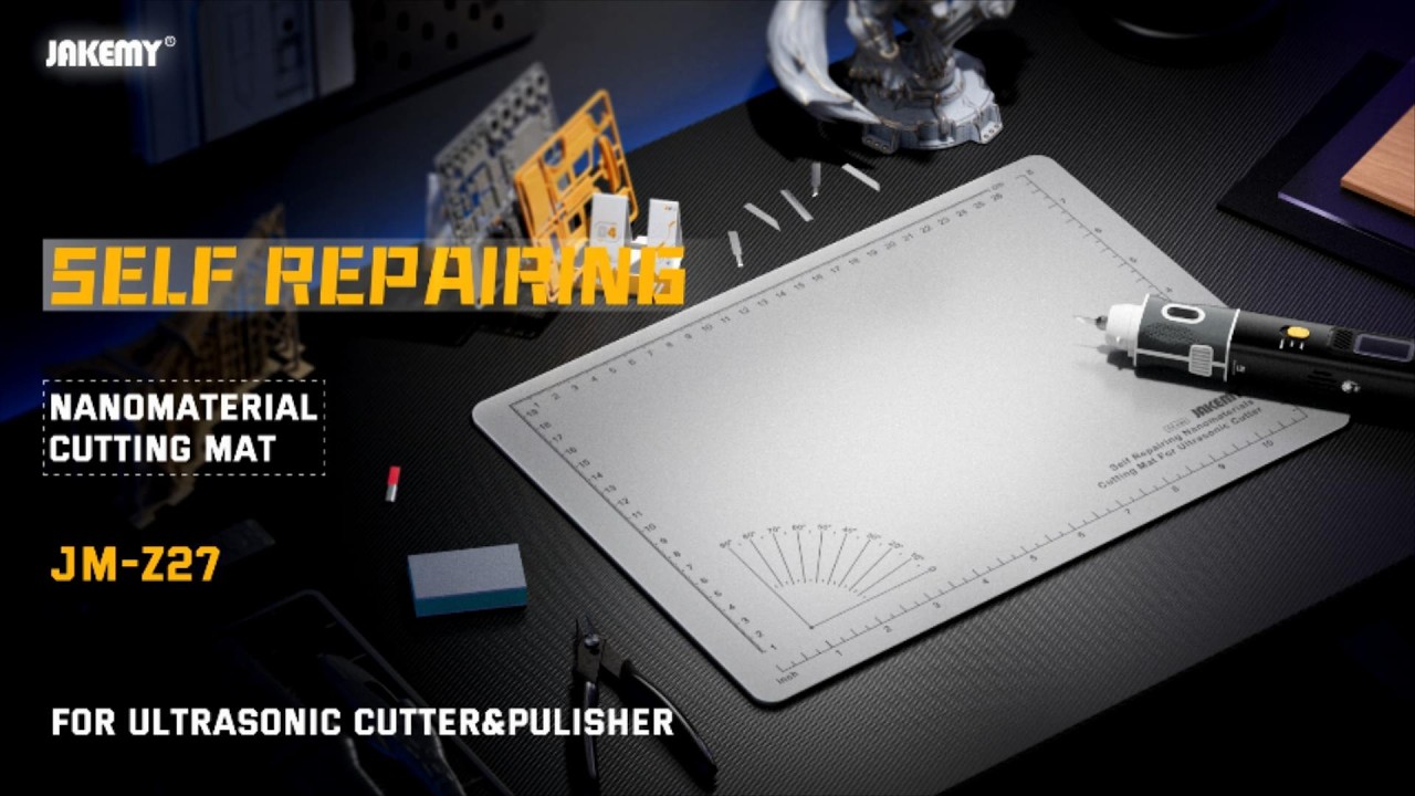 JAKEMY JM-Z27 Ultrasonic Cutter Nanomaterial Mat: Anti-Cut Durable