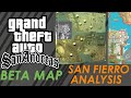 GTA San Andreas Beta Map - San Fierro Analysis