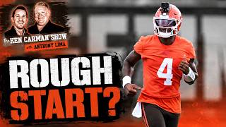Reacting to day 1 of Browns training camp, rough day for Deshaun Watson