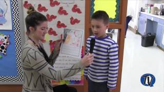 RES Kindergarteners Learn About Speech Bubbles