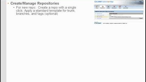 CollabNet Subversion Edge