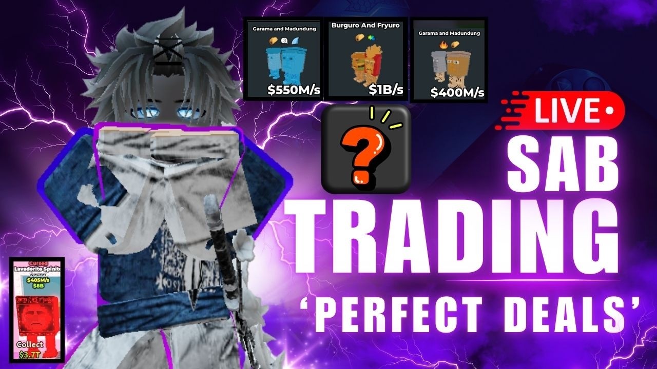Wave Rider Robux Sab 🔴Live🔴 Perfect Deals: SAB Trading Roblox Mr. Casper #roblox # ...