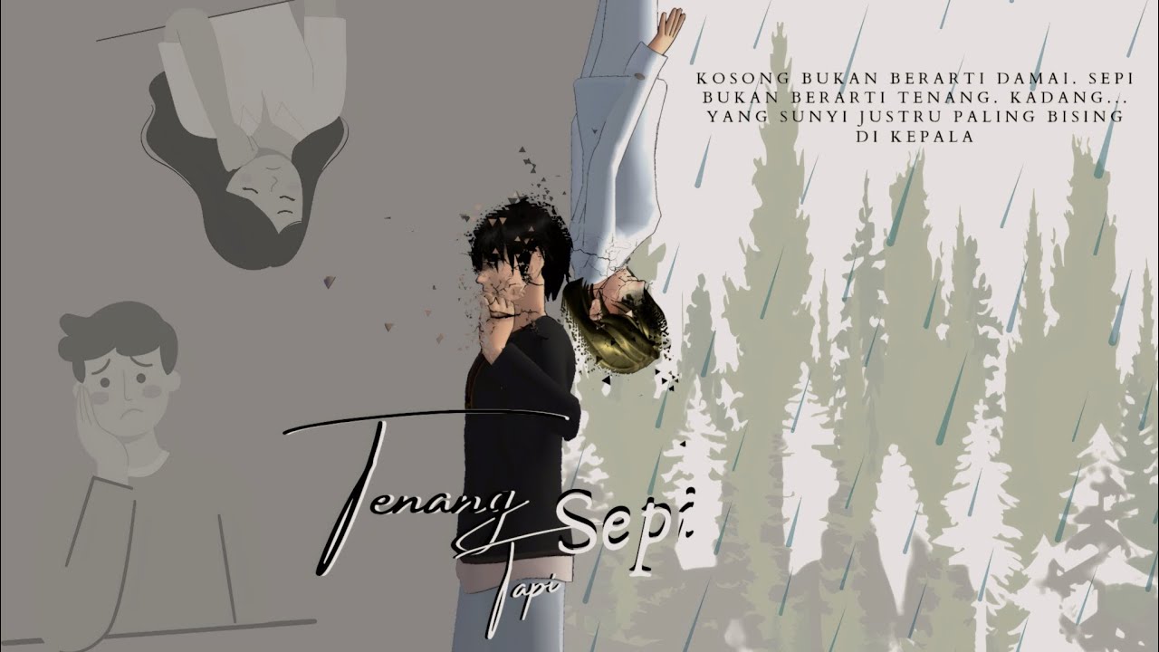 TENANG TAPI SEPI [MINI MOVIE] || Sakura School Simulator