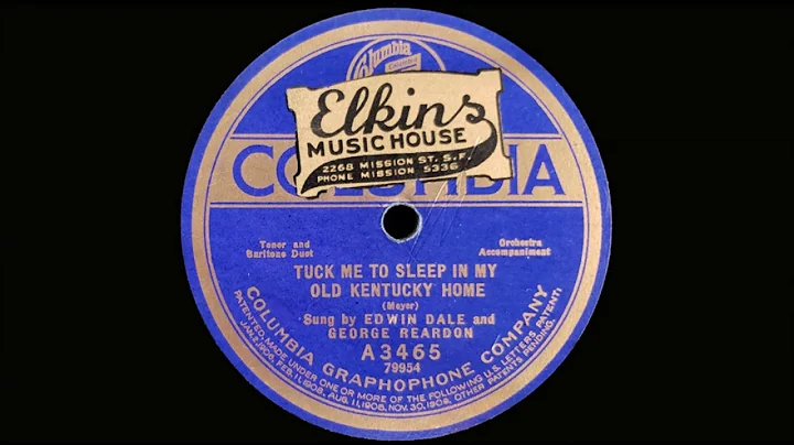 Edwin Dale & George Reardon - Tuck Me To Sleep In ...