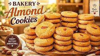🍪 Almond Cookies | Bakery Cookies Recipe | easy cooking with das 