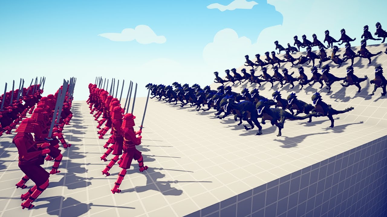 Tabs Raptor Background 50x RAPTOR UNITS VS 50x WARRIORS - Totally Accurate Battle Simulator ...