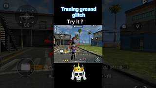training ground hack in free fire and glitch #freefireshorts