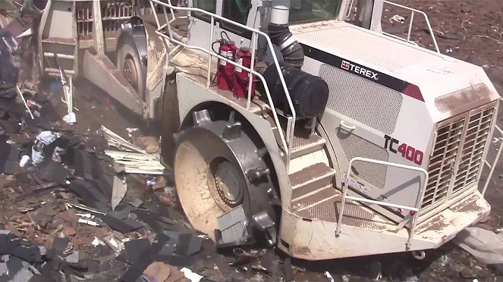 Terex TC400 Landfill Compactor Semi-U Blade