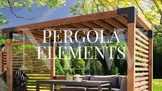 IMS Systems Elements for Pergolas and Louvers systems