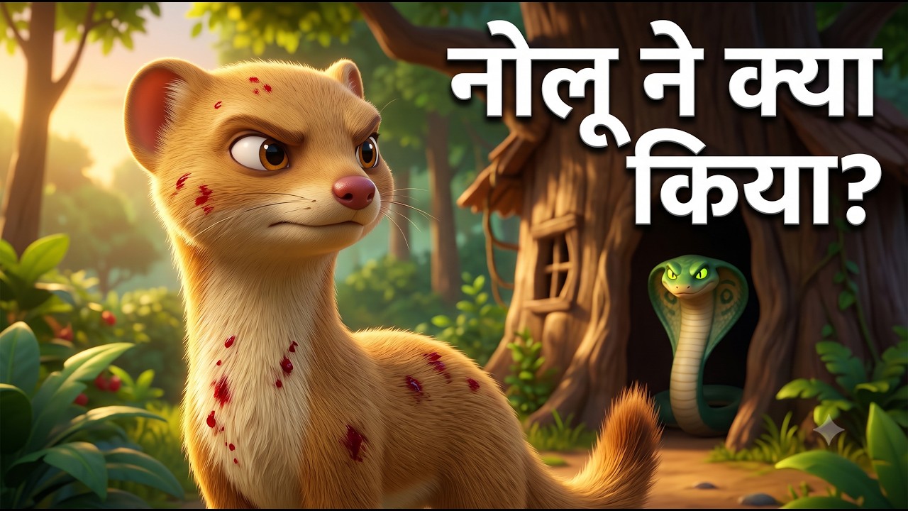 पंचतंत्र कहानी: वफादार नेवला | आनंदवन Ep. 13 | हिंदी कार्टून