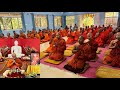 Motivational speech to newly ordained monks at mbsi india dhamma usa