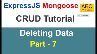 Express and Mongoose CRUD Tutorial - Part 7 | Delete Functionality screenshot 5