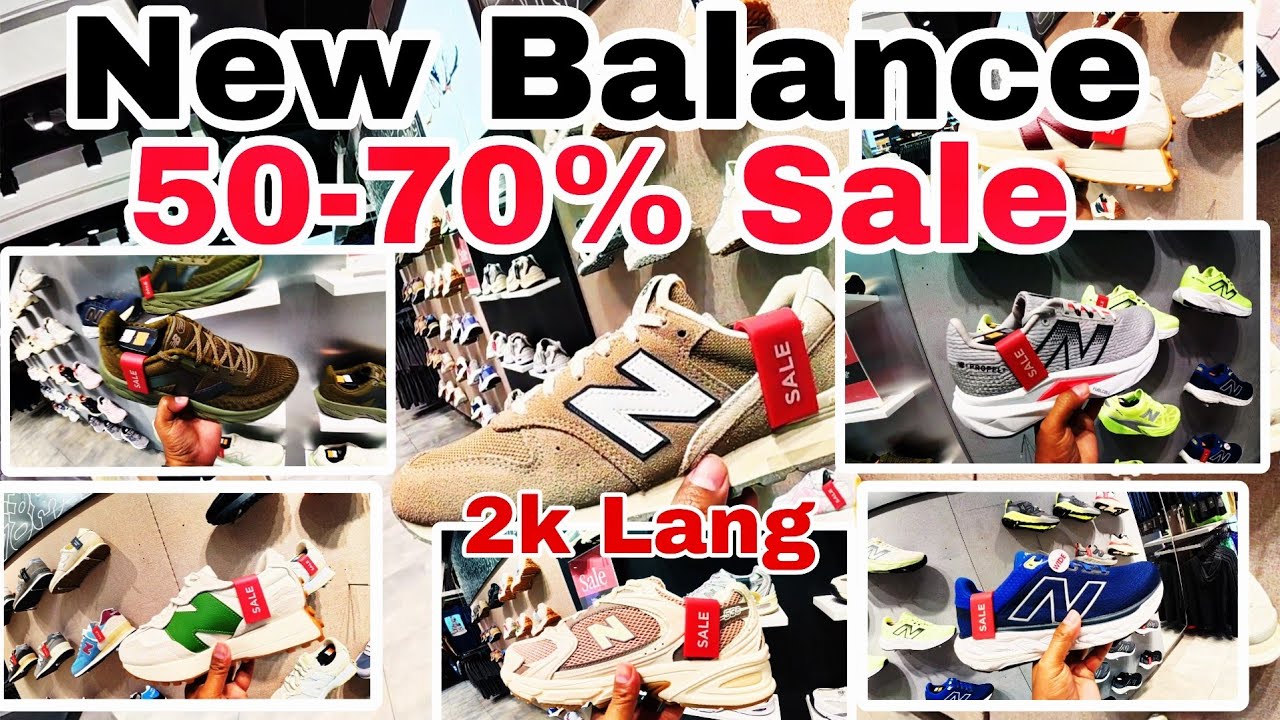 50-70% Off Sale New Balance Shoes Bagsak Presyo